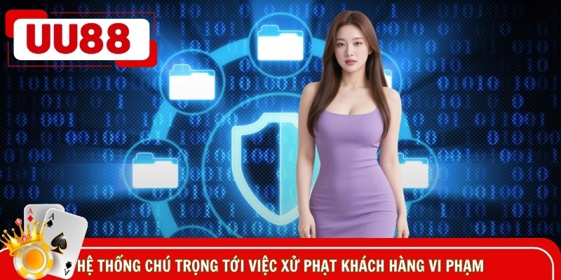Hệ thống chú trọng tới việc xử phạt khách hàng vi phạm