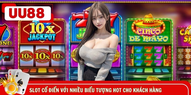 Slot cổ điển với nhiều biểu tượng hot cho khách hàng