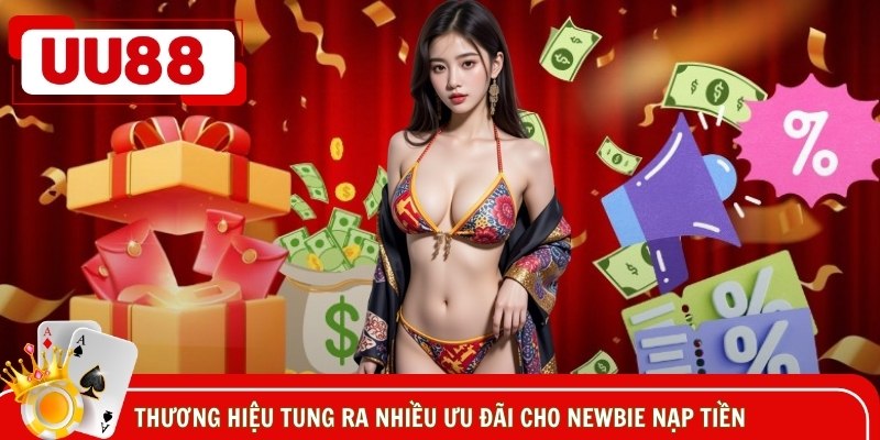 Thương hiệu tung ra nhiều ưu đãi cho newbie nạp tiền